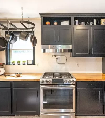 small-black-kitchen